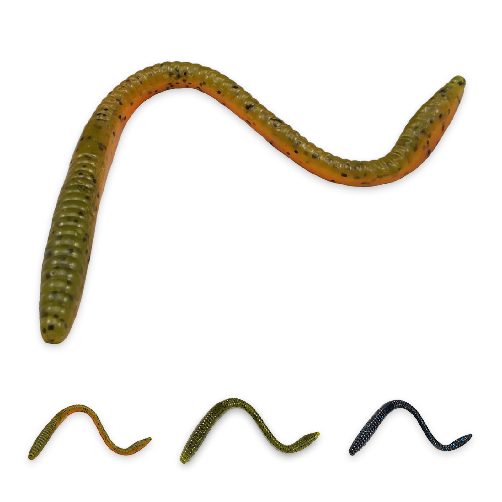 Ribbed Finesse Worm